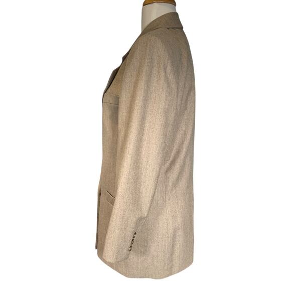 Saville 100% Wool Blazer Size 6 Double-Breasted Fully Lined Classic Tailored - Picture 3 of 14